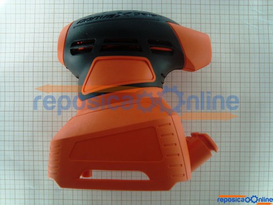 Carcaça Do Motor Para Lixadeira Qs800 Black&Decker - 90500246N