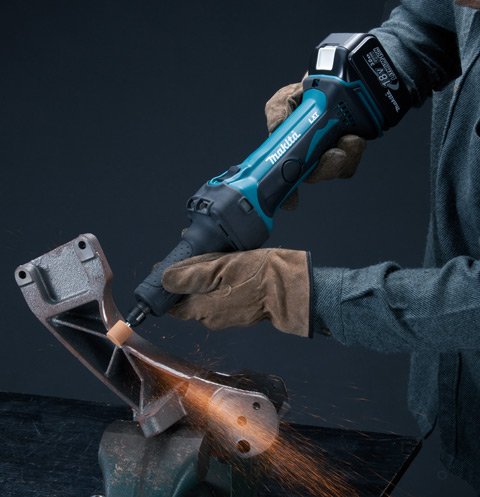 Retificadeira Ang A Bat 18V Li-Ion - Dgd800Z - Makita