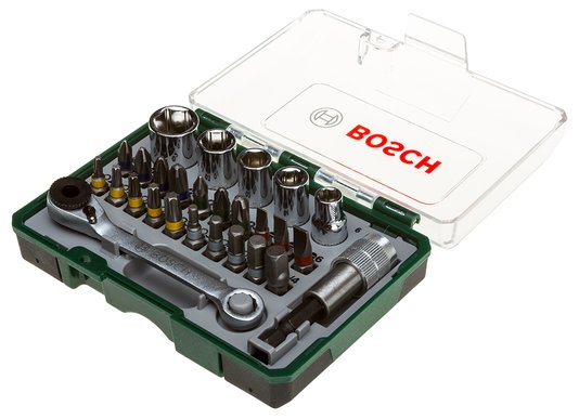 Jogo De Bits C/ 27 Pecas Bosch - 2607017160