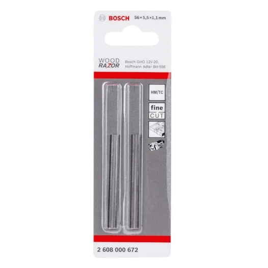 Faca Para Plaina Gho12V20 2 Un. Bosch - 2608000672