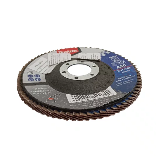 Makita Disco Flap 155 X 22.23Mm Grão A80 - D-63454