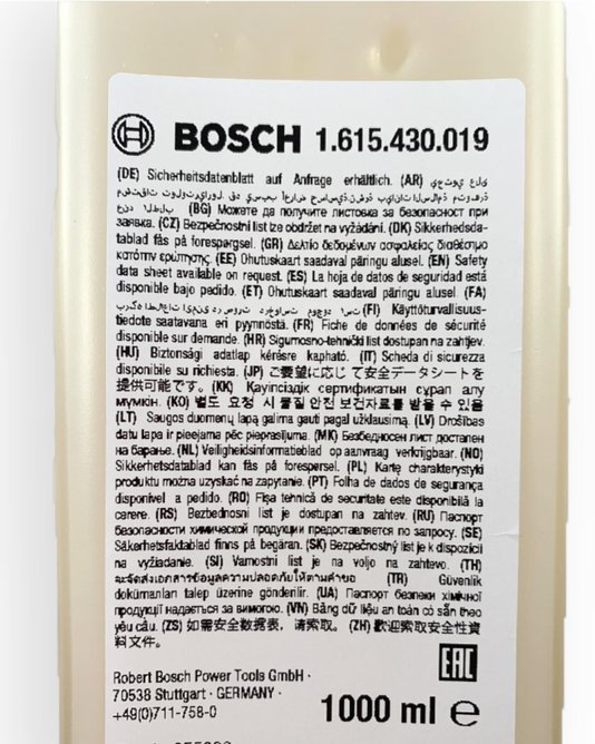 Frasco De Oleo 1000 Ml Renolin - 1615430019-Xxx - Bosch
