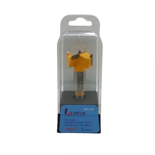 Fresa Fechadura 6Mm 26Mm 120/12 Lotus - 3291