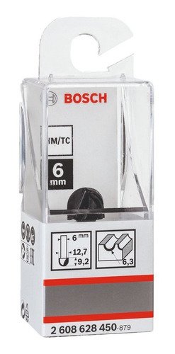 Fresa Meia-Cana 6 Mm 1/2" Bosch - 2608628450