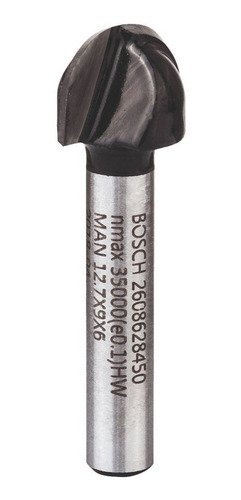 Fresa Meia-Cana 6 Mm 1/2" Bosch - 2608628450
