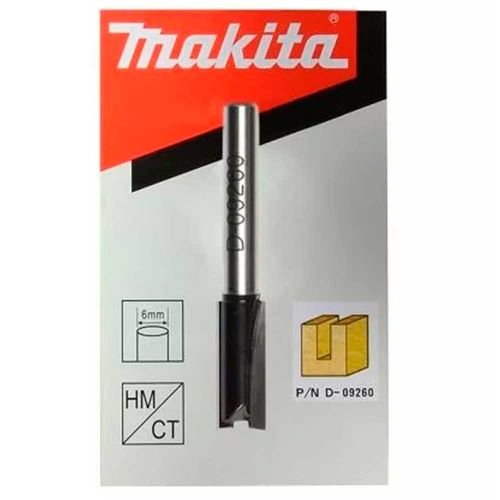 Fresa Paral Dp. Ht 6Mm/Corte 8Mm Makita - D-09260