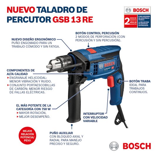 Furad Imp 12 Gsb 13 Re 750W 220V 06012B80E0