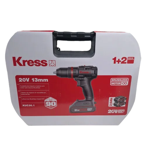 Furadeira De Impacto Brushless 20V 13Mm Kuc30.1 - Kress