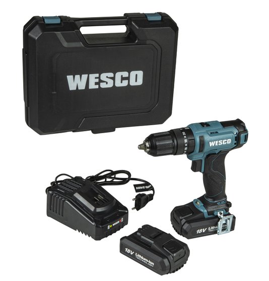 Furadeira De Impacto C/ 2 Baterias 1/2" Ws2390K2 - Wesco