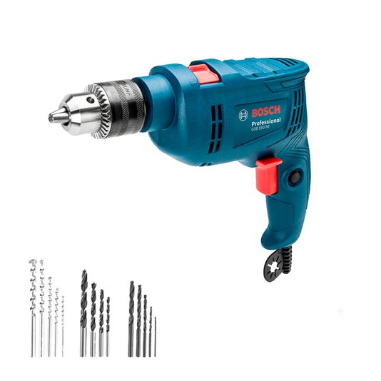 Furadeira Impacto Gsb 550 Re 550W 220V - 06011B60E4 - Bosch