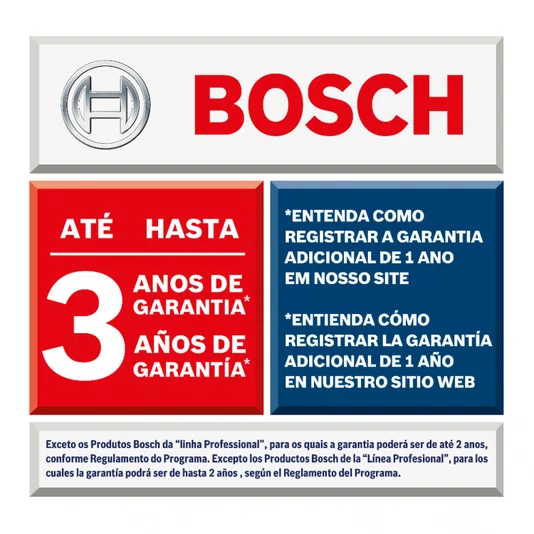 Furadeira/Parafusadeira  Bateria Gsb 12V30 - 06019G91E0 - Bosch
