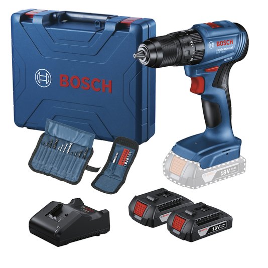 Furadeira/Parafusadeira Impacto Gsb 185-Li 18V C/2 Baterias - Bosch