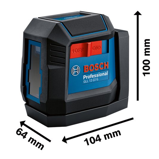  Nível Laser Verde Gll 1222 G Li Bosch - 0601065321