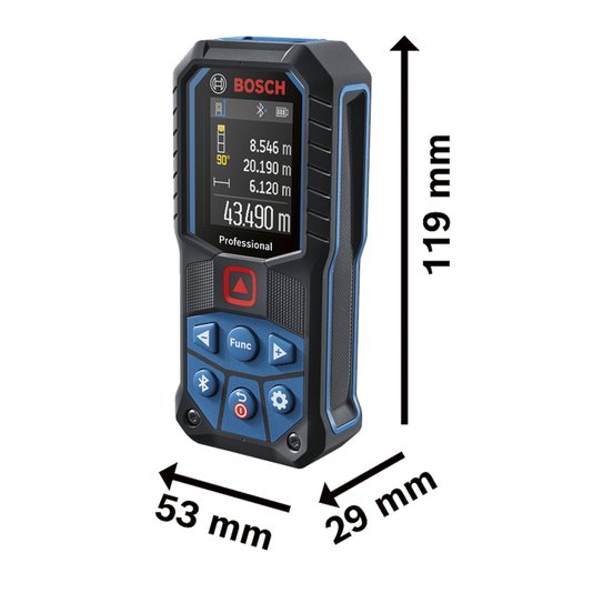  Medidor Laser Glm 5027 C Bosch - 0601072T00