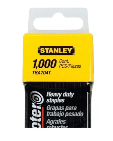 Grampos Trabalho Pesado 1/4 1000Pc Tra704T