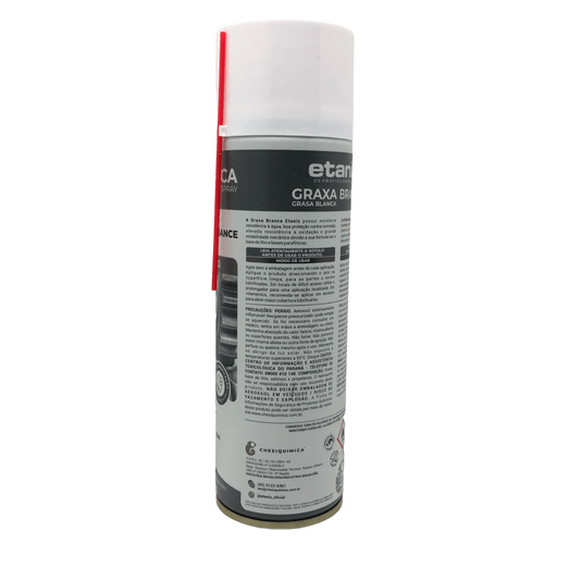 Graxa Branca De Lítio Spray 300Ml - Etaniz