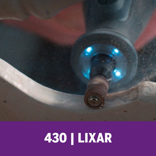 Tubo De Lixa Grão 60 Com Suporte 1/4" Dremel - 430 - 2615000430
