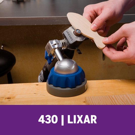 Tubo De Lixa Grão 60 Com Suporte 1/4" Dremel - 430 - 2615000430