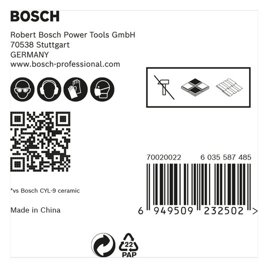 Broca Hex-9 Hard Ceramic 5Mm 2608900598 - Bosch