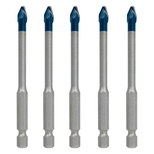Conjunto 5 Brocas Hex-9 Hardceramic 6Mm Bosch - 2608900599