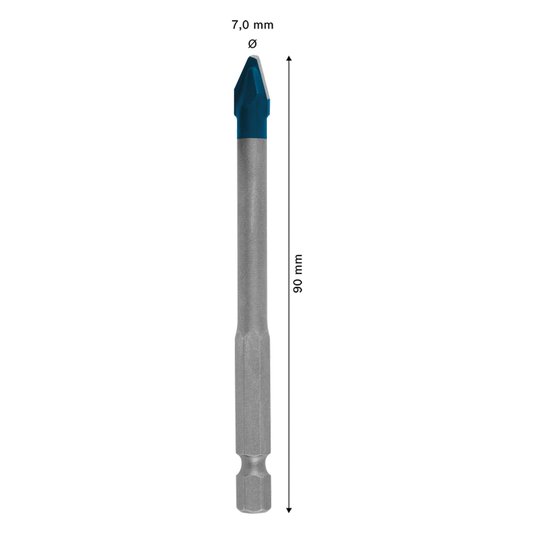 Hex9 Hard Ceramic 7X90Mm Bosch - 2608900591