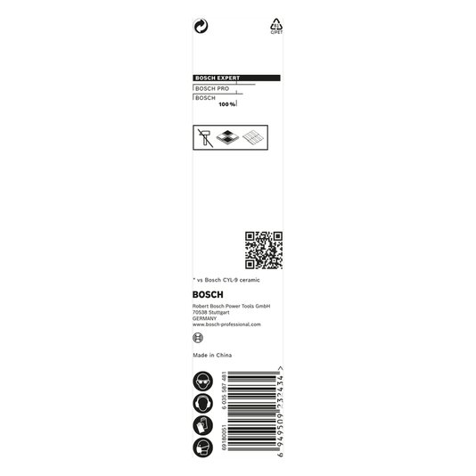 Hex9 Hard Ceramic 7X90Mm Bosch - 2608900591