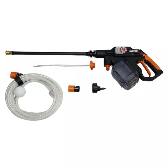 Worx Wg633E Lavadora De Alta Pressão 20V Hydroshot + Extensor De Haste E Acessórios - Wg633E.9