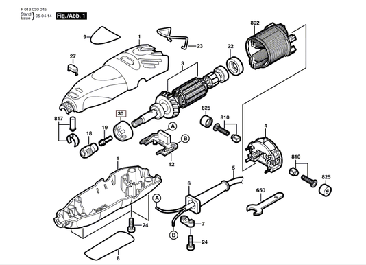 Induzido P/ Micro Retifica Dremel - 2610941201