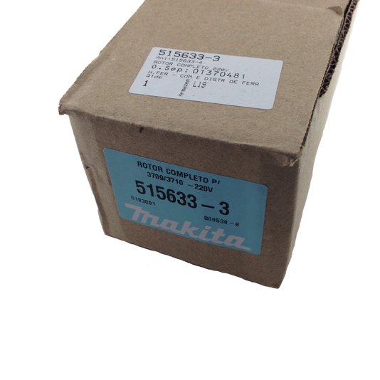 Induzido Rotor 220V P/ Tupia 515633-3 - Makita