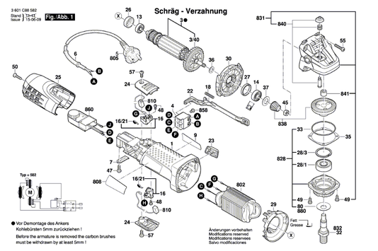 Induzido Rotor Para Gws 7-115/7-125 220V Bosch - 1604010Bk7