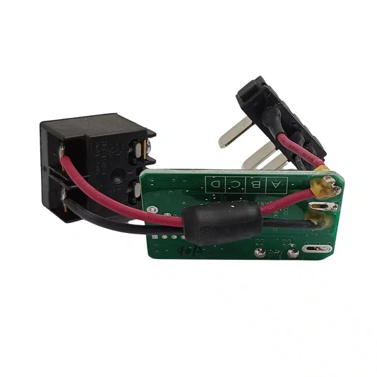 60044045 Worx - Interruptor E Placa Pcb Para Esmerilhadeira Wx800.9