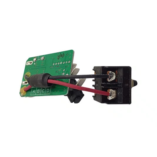 60044045 Worx - Interruptor E Placa Pcb Para Esmerilhadeira Wx800.9