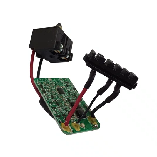 60044045 Worx - Interruptor E Placa Pcb Para Esmerilhadeira Wx800.9
