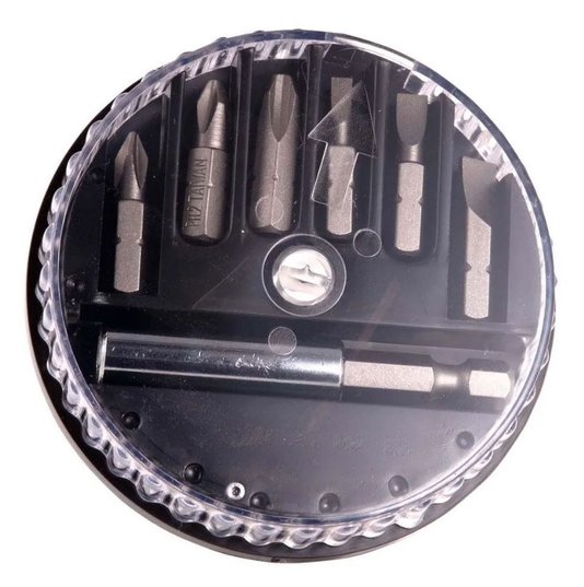Jogo De Bits C/ 7 Peças+Adap Magnetico - 9617085450 - Skil