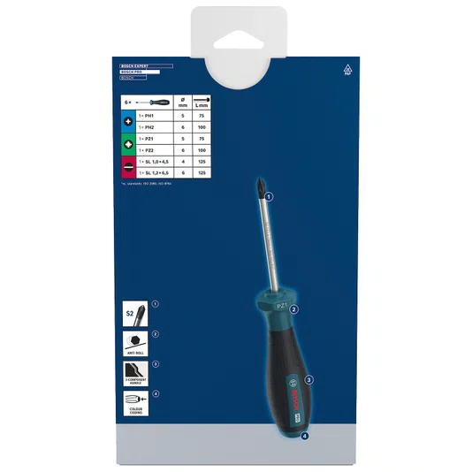 Jogo De Chaves Pro Ph Pz Sl 6 Pecas 1600A039Pd000