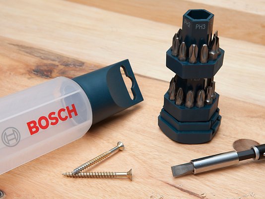 Jogo De Pontas Big-Bits Com 25 Peças Bosch - 2607017404