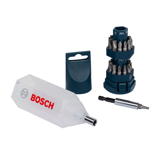 Jogo De Pontas Big-Bits Com 25 Peças Bosch - 2607017404