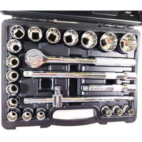 Jogo De Soquetes 1/2 - 22 Pecas - Stmt81242-840 - Black&Decker