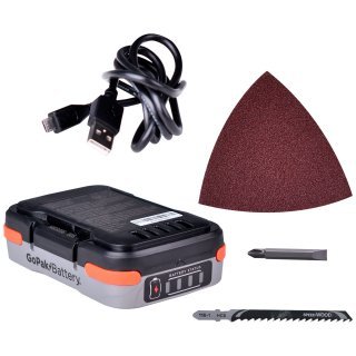 Jogo Ferramentas S/Fio Gop Ak 12V - Bdck502C1-B3 - Black&Decker