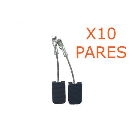 Kit 10 Pares De Escova De Carvão 1607014176 Bosch