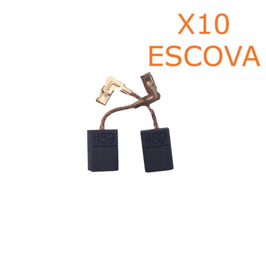 Kit 10 Pares De Escova De Carvão CB459 Makita