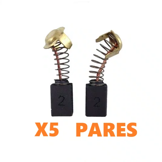 Kit 5 Pares - Escova De Carvao - 220V - 5402 - 160432115U - Skil