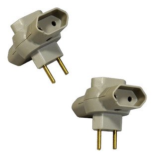 Kit 10 Plug T Cinza Tramontina 57400/070