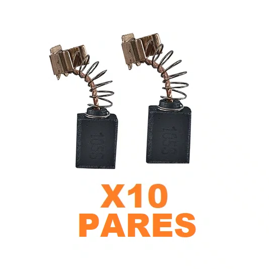Kit 10 Unidades - Conjunto Escova Carvão 127V (2 Pc) - F000611107 - Bosch