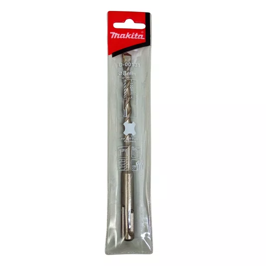 Kit+100 unidades Broca Sds Plus 8mm X160mm Makita - D-00131