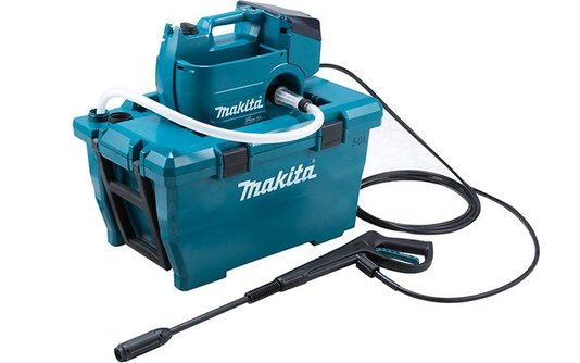 Kit 18v Lavadora + Tupia + Plaina + Lixadeira Makita Bateria