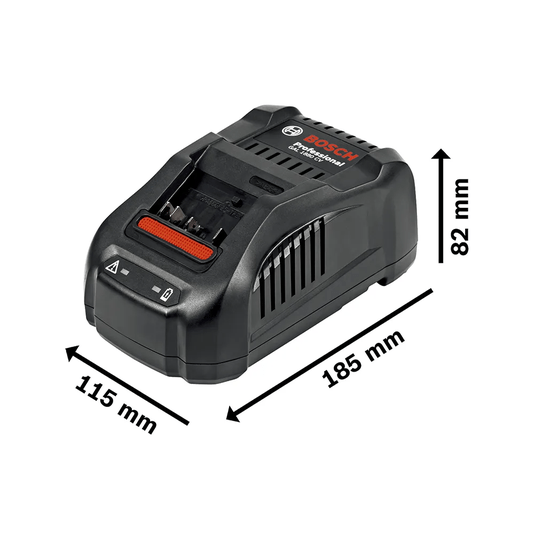 Kit 2 Baterias Procore 18V 8Ah E Carregador 0615A001Cx - Bosch