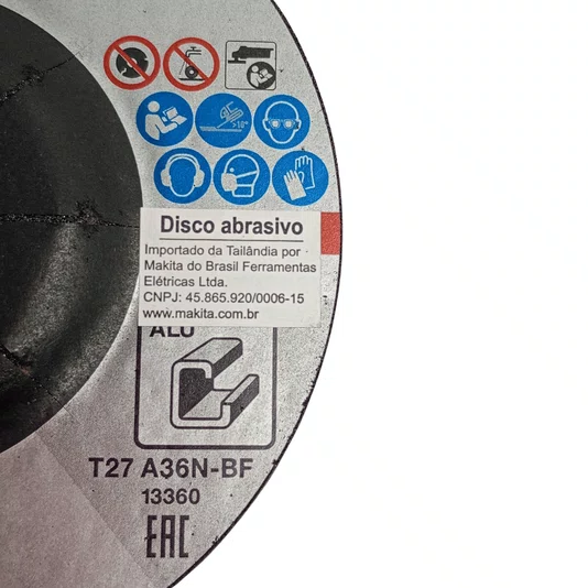 Kit 20 Discos Desbaste P/aluminio 115mm B-14560 Makita