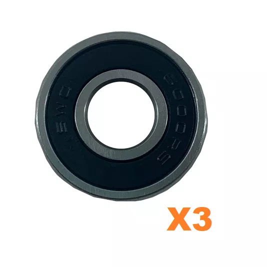 Kit 3 Unidades - Rolamento De Esferas Skil Bosch - F000617046
