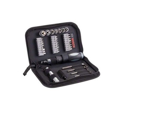  Kit Acessório Com 38 Peças Com Estojo Bosch 2607017511